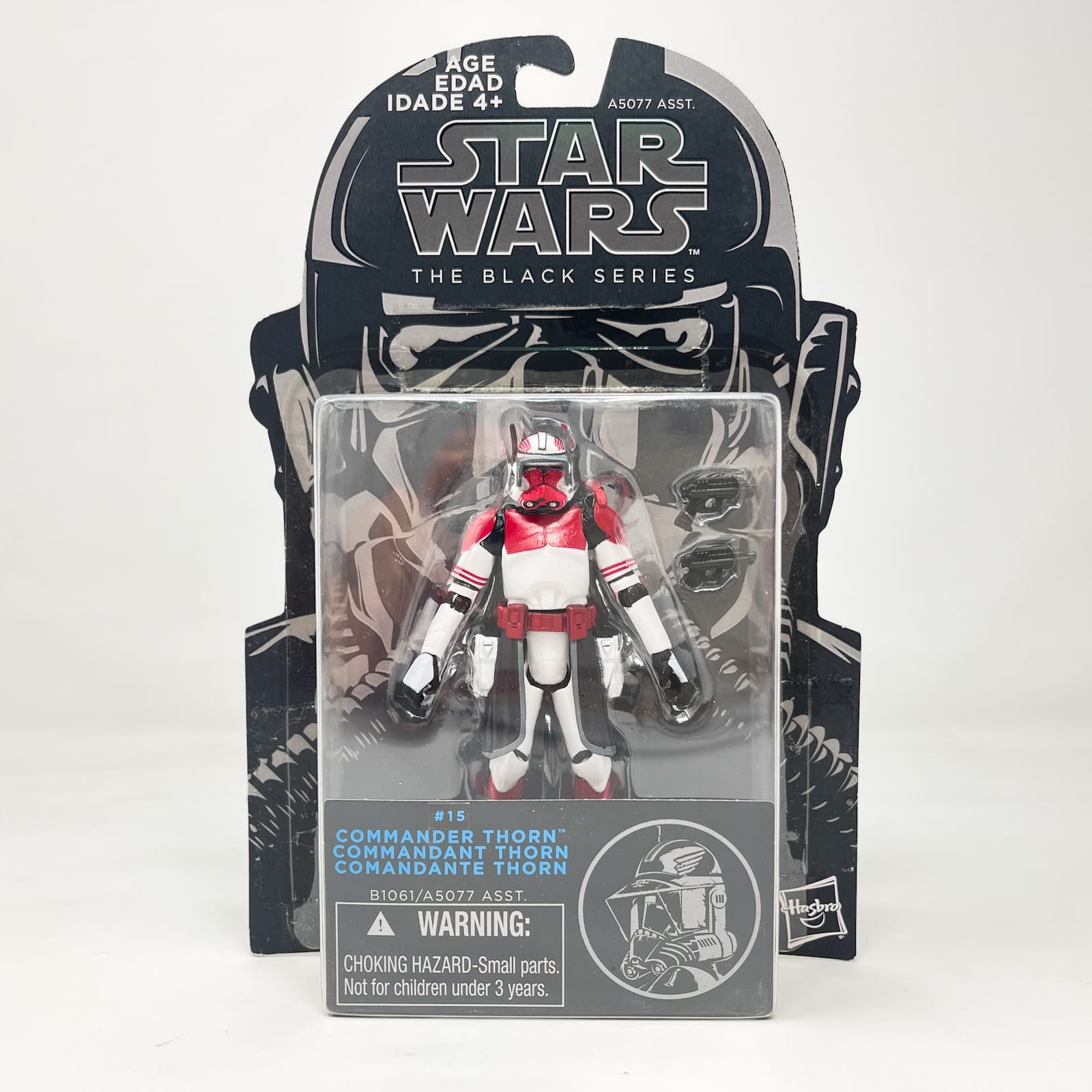 Vintage Hasbro Star Wars Mid MOC Commander Thorn (Blue Line) #15 - Hasbro 2014 3.75" Black Series Star Wars Action Figure