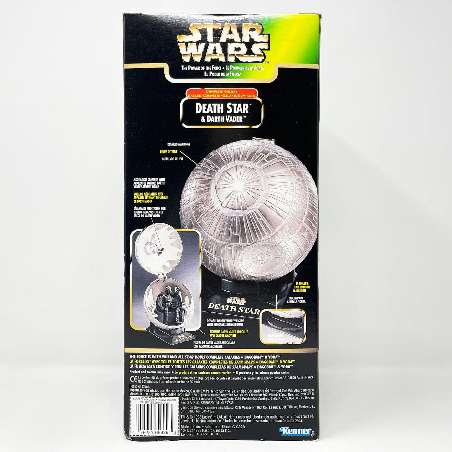 Vintage Hasbro Star Wars Mid MOC Complete Galaxy Planets & Figure - Full Set of 4 - Hasbro Power of the Force (POTF2)