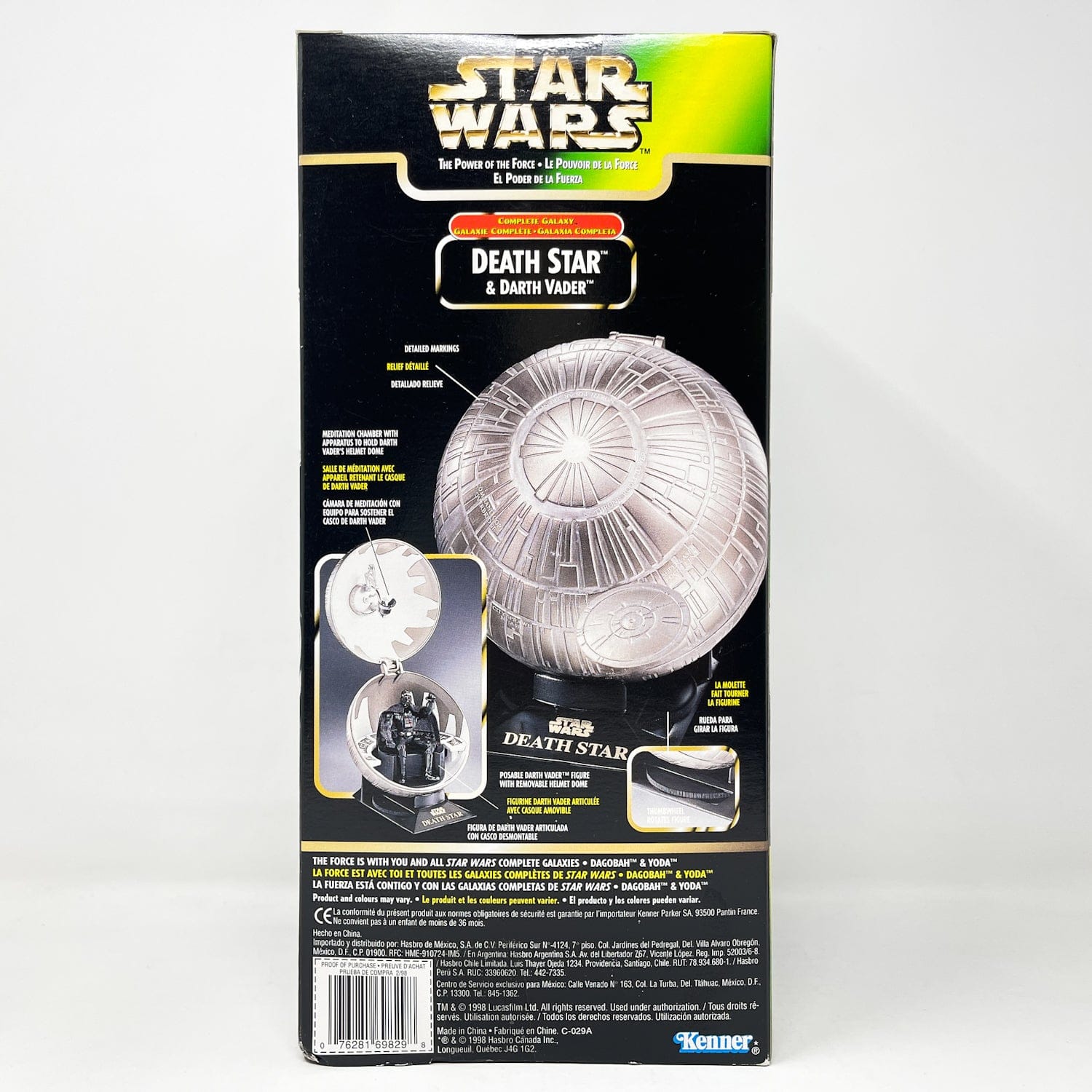 Vintage Hasbro Star Wars Mid MOC Complete Galaxy Planets & Figure - Full Set of 4 - Hasbro Power of the Force (POTF2)