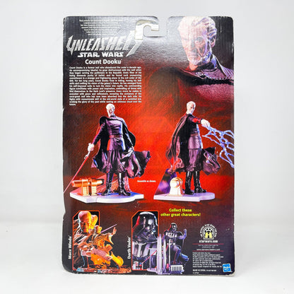 Vintage Hasbro Star Wars Mid MOC Count Dooku - Hasbro Unleashed Collection (2003)