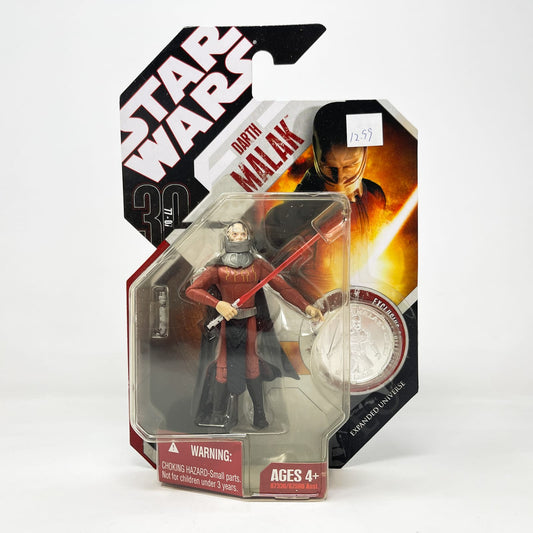 Vintage Hasbro Star Wars Mid MOC Darth Malak #35 - Hasbro 30th Anniversary Collection (2008)