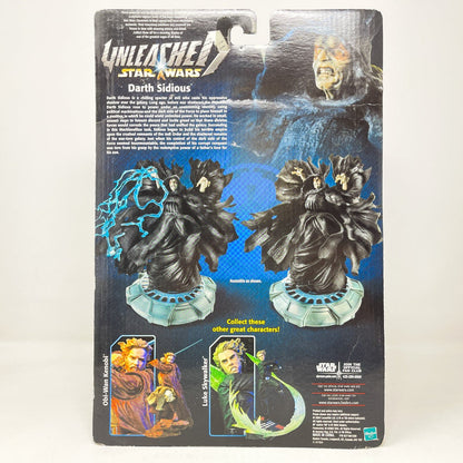 Vintage Hasbro Star Wars Mid MOC Darth Sidious - Hasbro Unleashed Collection (2003)