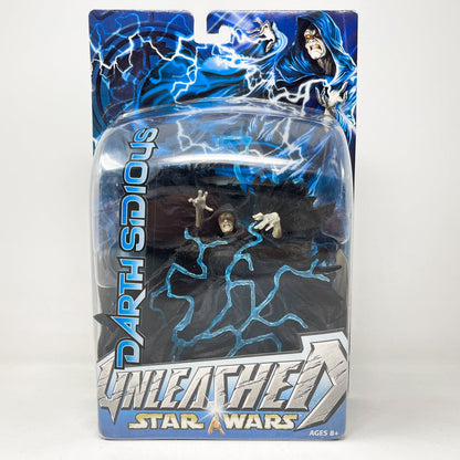 Vintage Hasbro Star Wars Mid MOC Darth Sidious - Hasbro Unleashed Collection (2003)