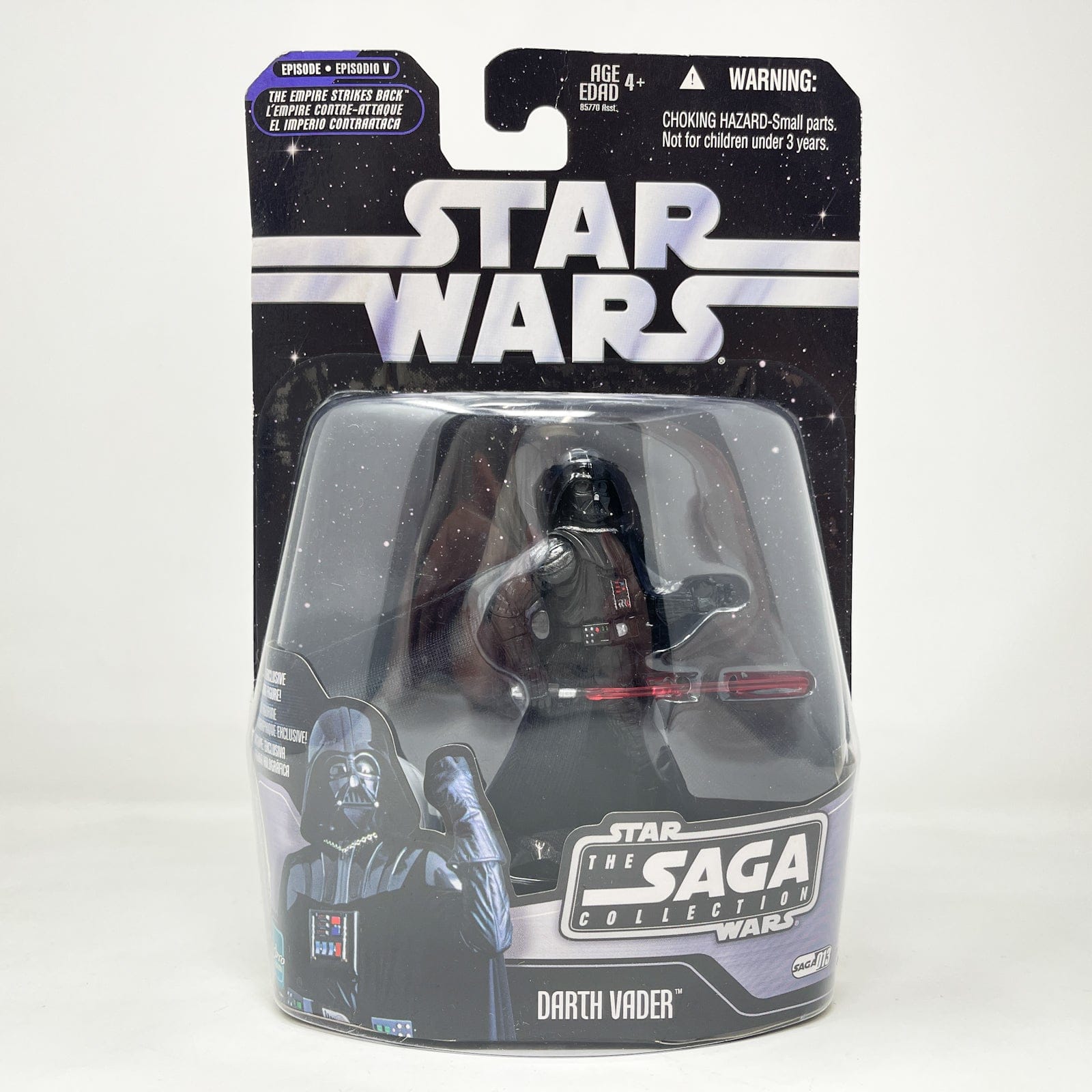 Vintage Hasbro Star Wars Mid MOC Darth Vader #13 - Hasbro Saga Collection (2006)