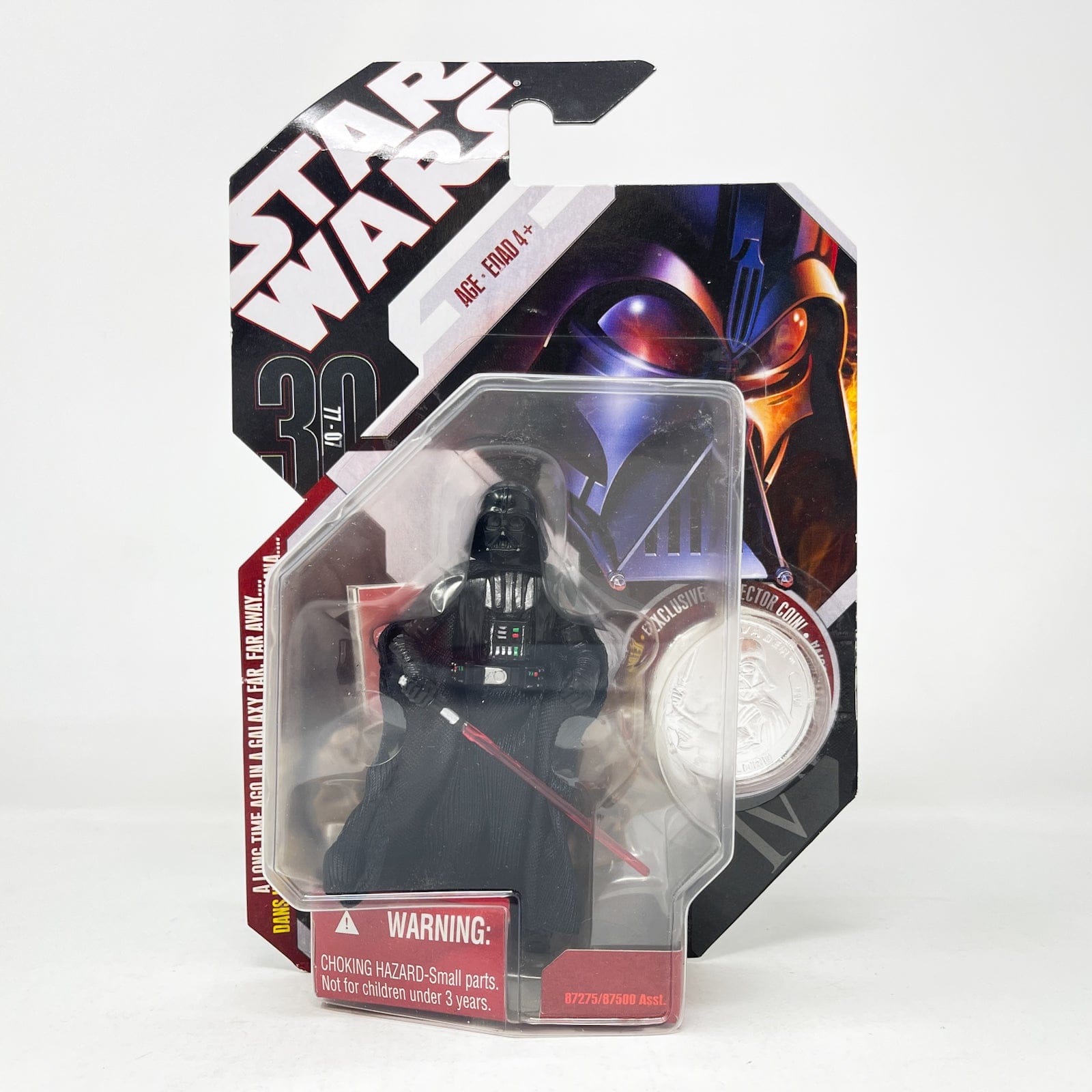 Vintage Hasbro Star Wars Mid MOC Darth Vader (ANH) #16 - Hasbro 30th Anniversary Collection 3.75"