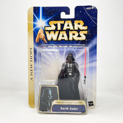 Vintage Hasbro Star Wars Mid MOC Darth Vader (Death Star Clash) #03-32 - Hasbro SAGA Series 3.75"