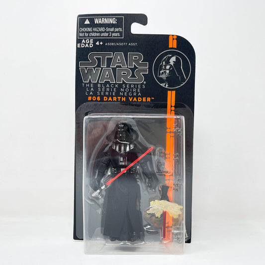 Vintage Hasbro Star Wars Mid MOC Darth Vader (Orange Line) #06 - Hasbro 2013 3.75" Black Series Star Wars Action Figure