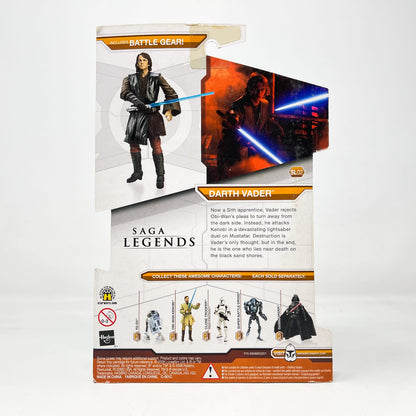 Vintage Hasbro Star Wars Mid MOC Darth Vader SL02 - Hasbro Legacy Collection 3.75"