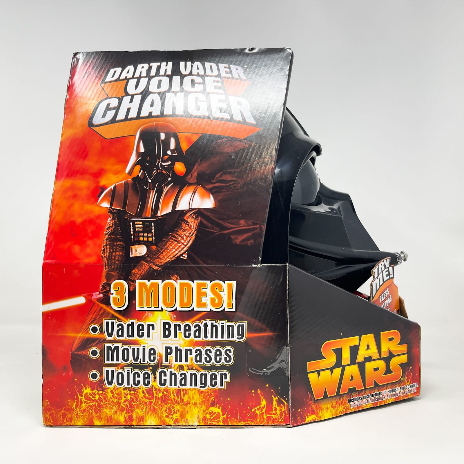 Vintage Hasbro Star Wars Mid MOC Darth Vader Voice Changer Helmet – Hasbro Star Wars Revenge of the Sith (2005)