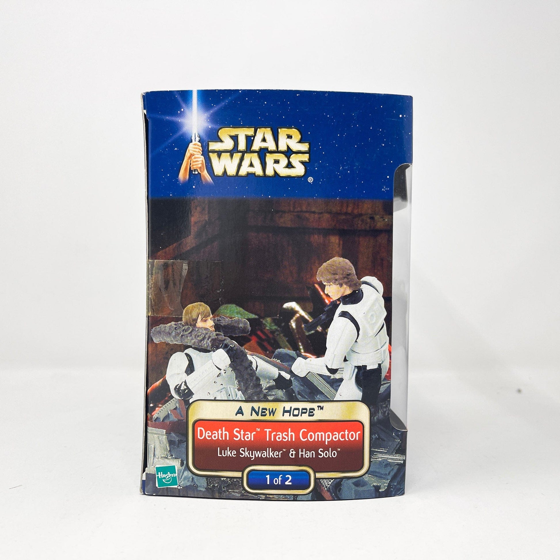 Vintage Hasbro Star Wars Mid MOC Death Star Trash Compactor 1 of 2 (2002) ANH - Hasbro Original Trilogy Collection Screen Scenes