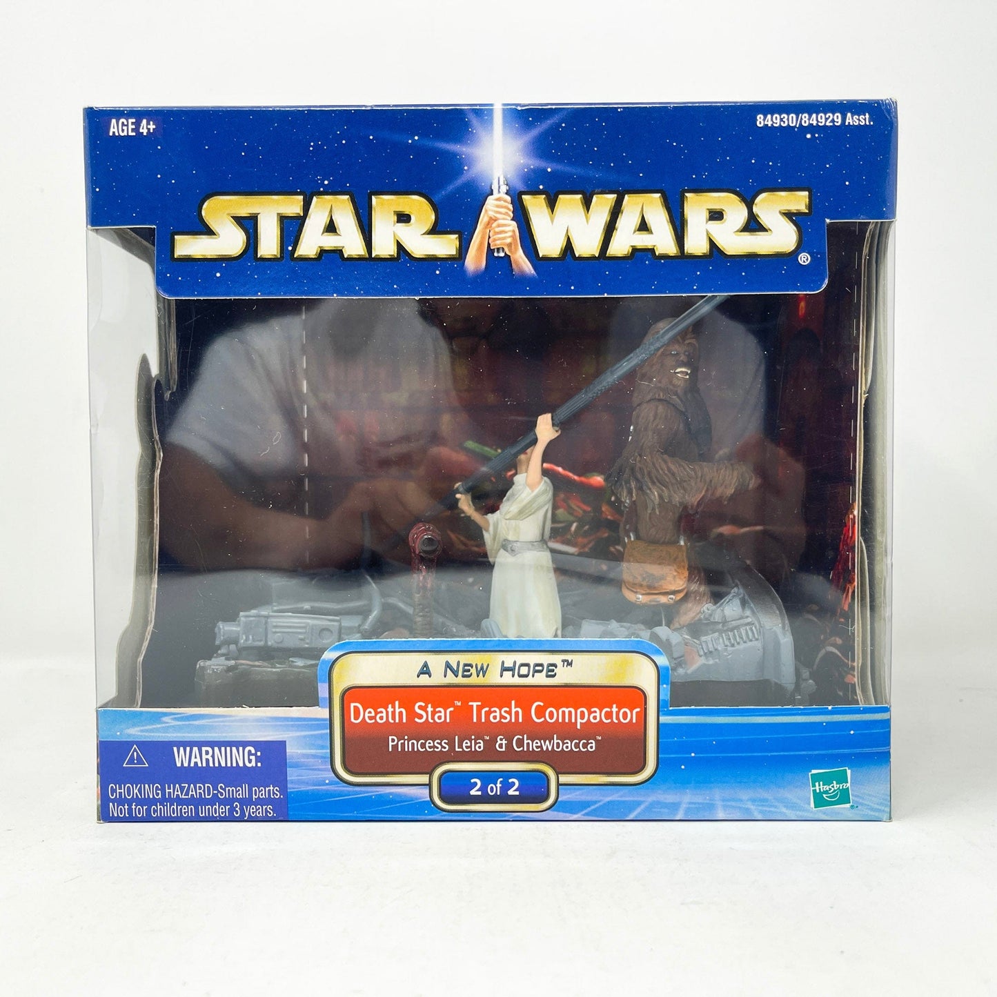 Vintage Hasbro Star Wars Mid MOC Death Star Trash Compactor 2 of 2 (2002) ANH - Hasbro Original Trilogy Collection Screen Scenes