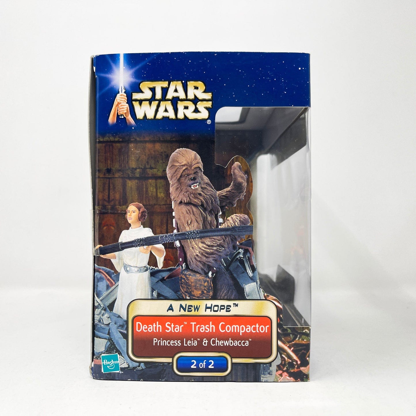 Vintage Hasbro Star Wars Mid MOC Death Star Trash Compactor 2 of 2 (2002) ANH - Hasbro Original Trilogy Collection Screen Scenes