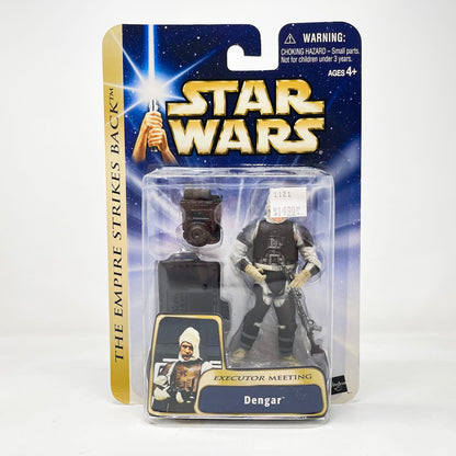 Vintage Hasbro Star Wars Mid MOC Dengar (Executor Meeting) #04-17 - Hasbro SAGA Series 3.75"