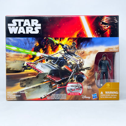 Vintage Hasbro Star Wars Mid MOC Desert Landspeeder (TFA) - Hasbro 2015 Star Wars Vehicle Ship