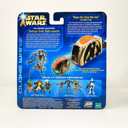 Vintage Hasbro Star Wars Mid MOC Destroyer Droid Battle Launcher - Separatist Forces (2003) SAGA Clone Wars MOC