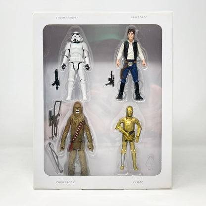 Vintage Hasbro Star Wars Mid MOC Digital Release Commemorative Collection 4-Packs - Complete Set – Hasbro Star Wars (2015)