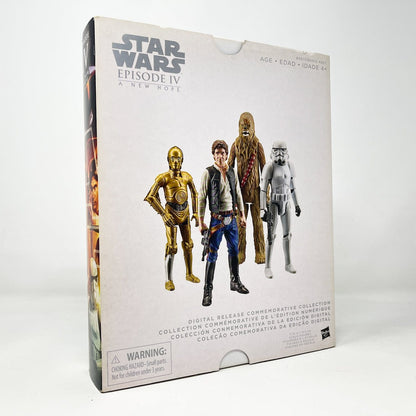 Vintage Hasbro Star Wars Mid MOC Digital Release Commemorative Collection 4-Packs - Complete Set – Hasbro Star Wars (2015)