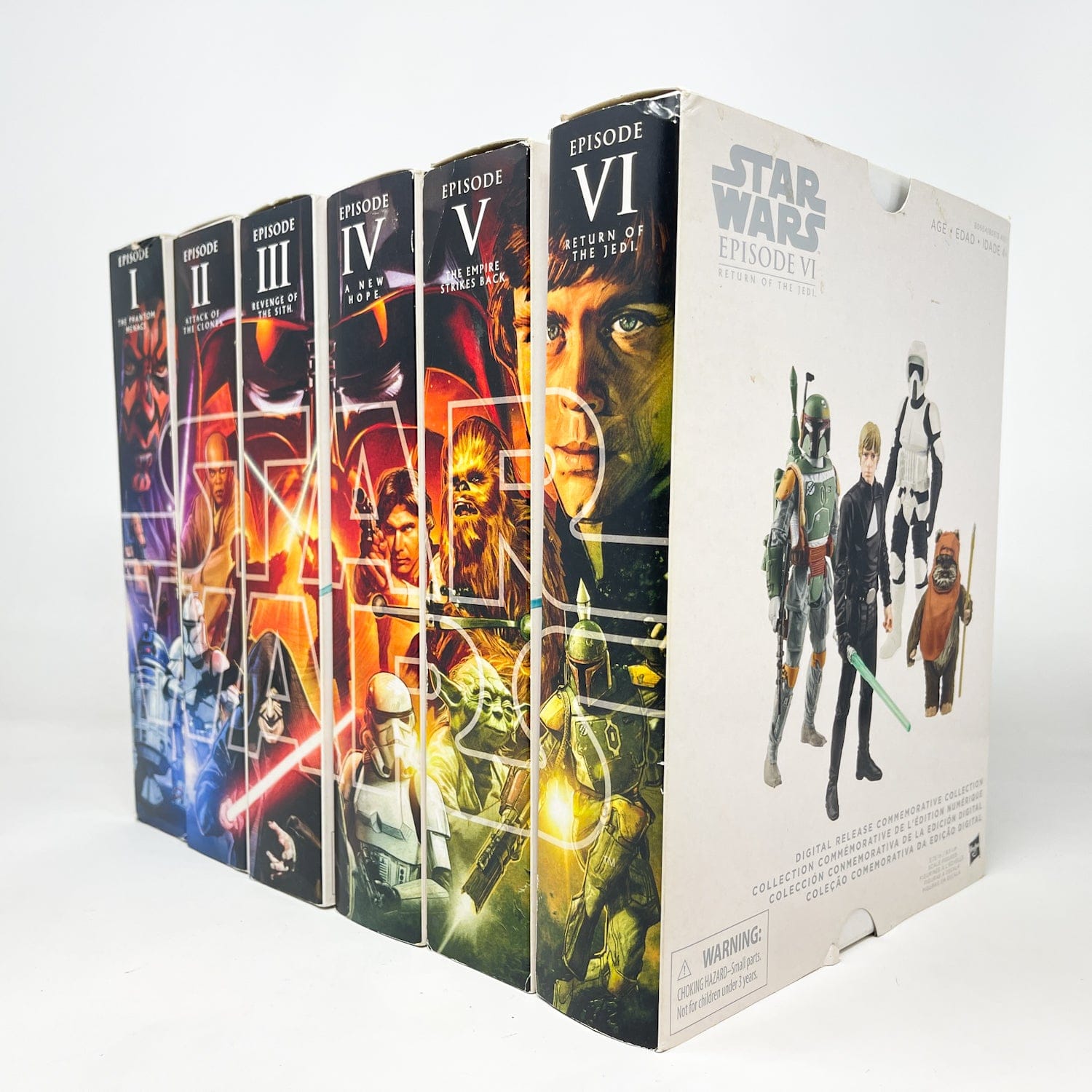 Vintage Hasbro Star Wars Mid MOC Digital Release Commemorative Collection 4-Packs - Complete Set – Hasbro Star Wars (2015)
