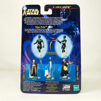 Vintage Hasbro Star Wars Mid MOC Djas Puhr (Alien Bounty Hunter) #02-40 - Hasbro SAGA Series 3.75"