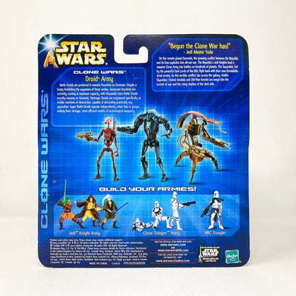 Vintage Hasbro Star Wars Mid MOC Droid Army - Separatist Forces (2003) SAGA Clone Wars MOC