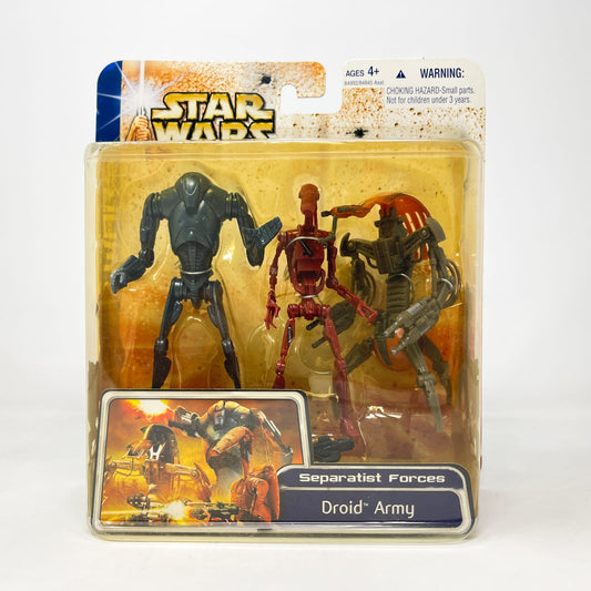 Vintage Hasbro Star Wars Mid MOC Droid Army - Separatist Forces (2003) SAGA Clone Wars MOC
