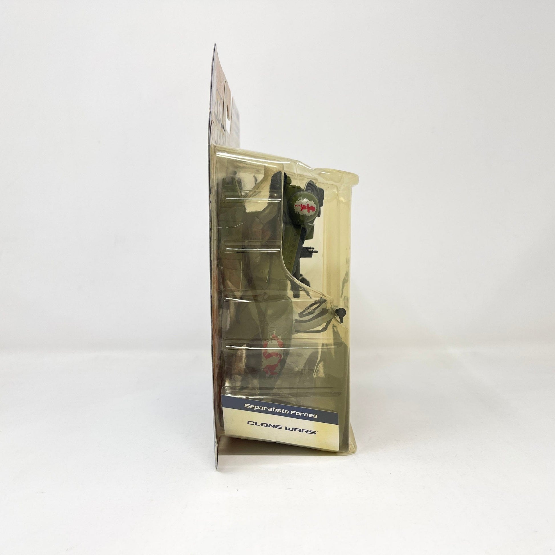 Vintage Hasbro Star Wars Mid MOC Durge - with Swoop Bike (2003) SAGA Clone Wars Deluxe MOC