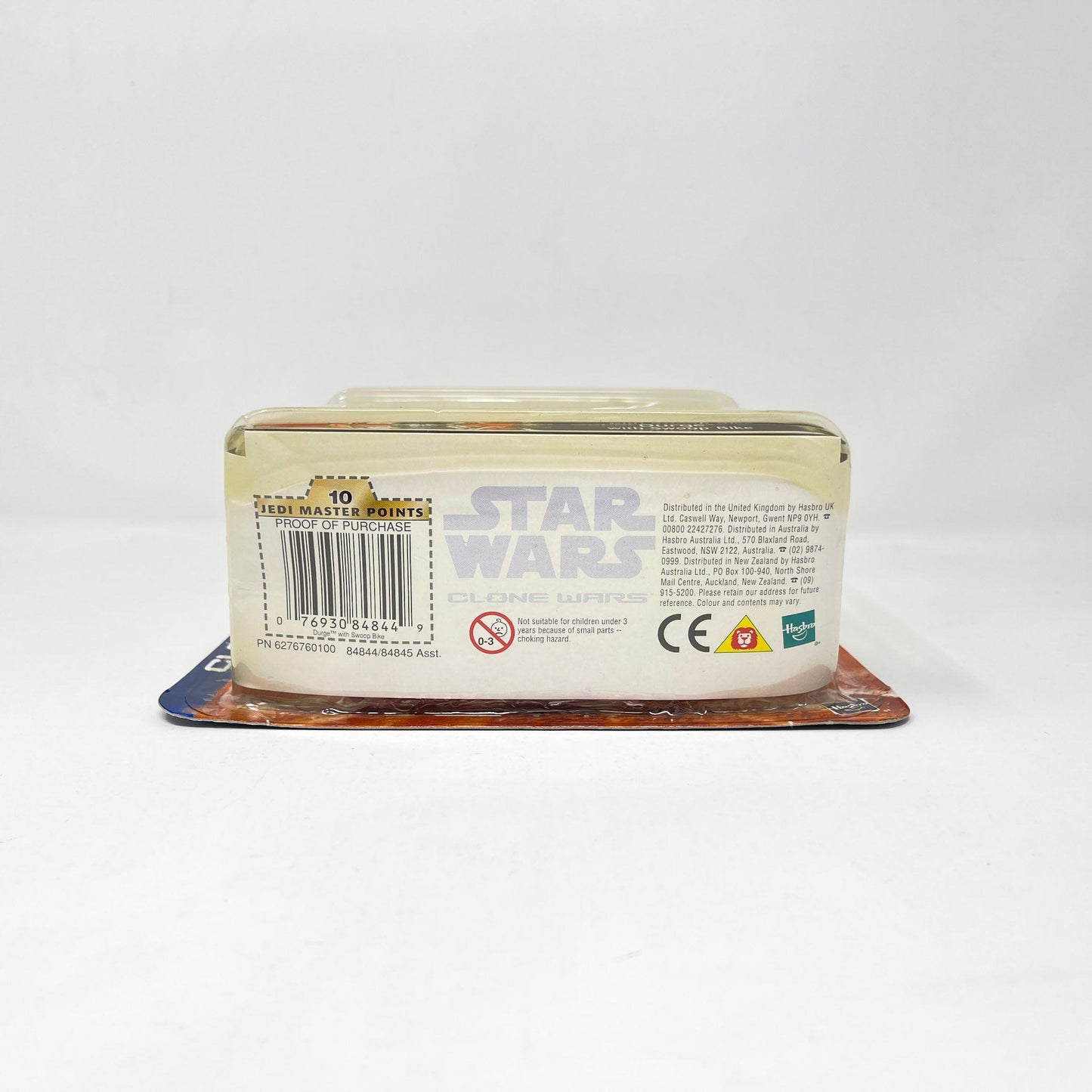 Vintage Hasbro Star Wars Mid MOC Durge - with Swoop Bike (2003) SAGA Clone Wars Deluxe MOC