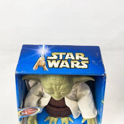 Vintage Hasbro Star Wars Mid MOC Electronic Ask Yoda – Hasbro Attack of the Clones (2002)