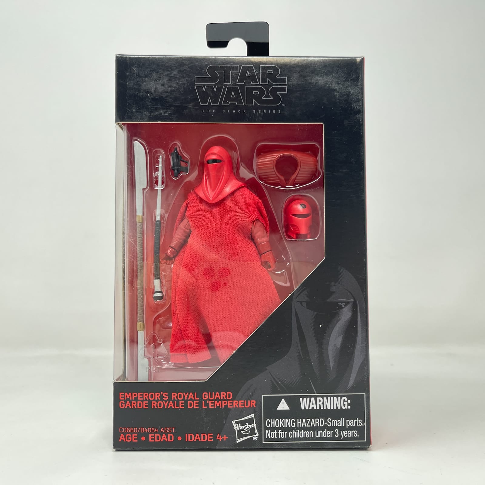Vintage Hasbro Star Wars Mid MOC Emperor's Royal Guard - Hasbro Black Series 3.75" Walmart (2016)