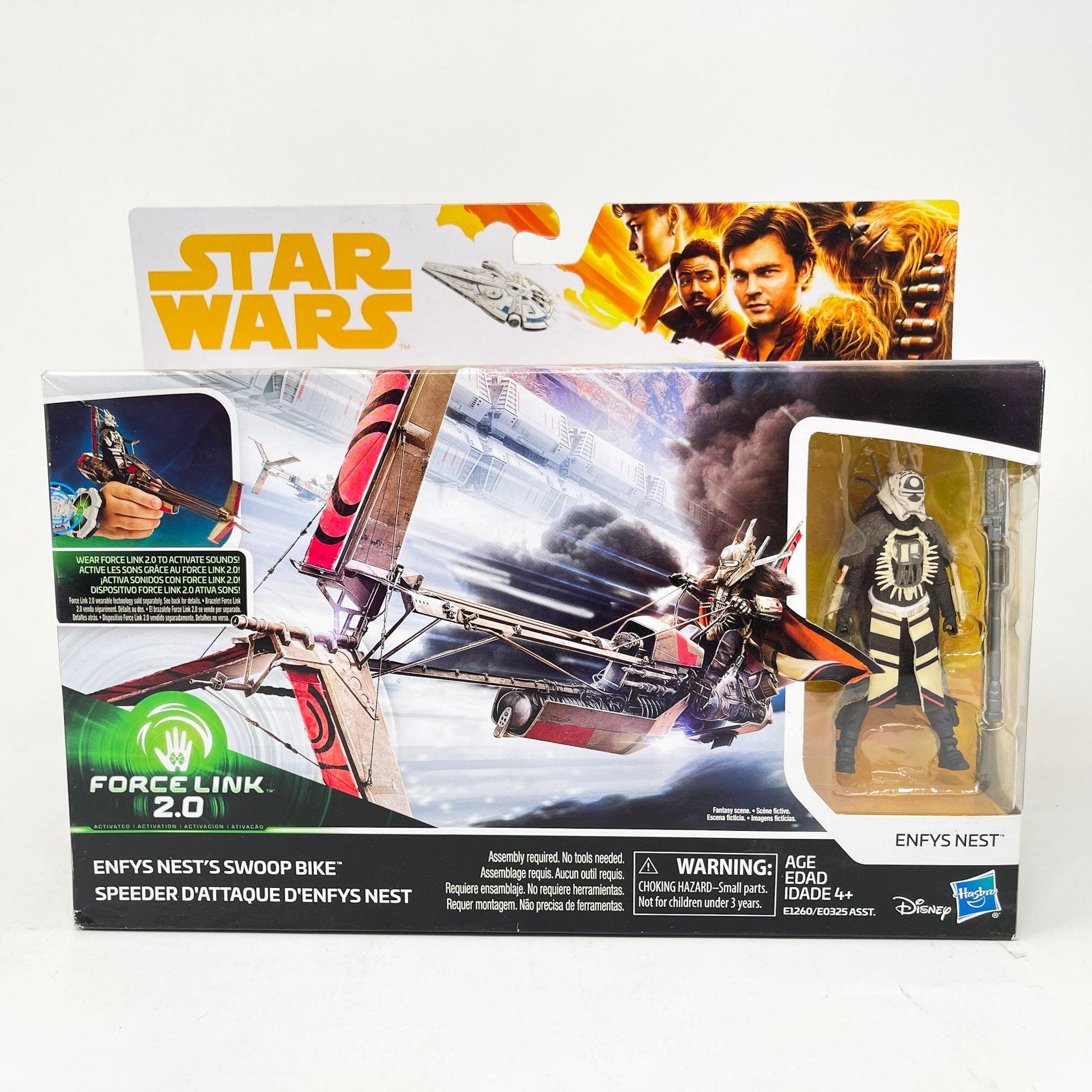 Vintage Hasbro Star Wars Mid MOC Enfys Nests Swoop Bike - Hasbro 2017 Forcelink 2.0 Series 3.75" Star Wars Action Figure