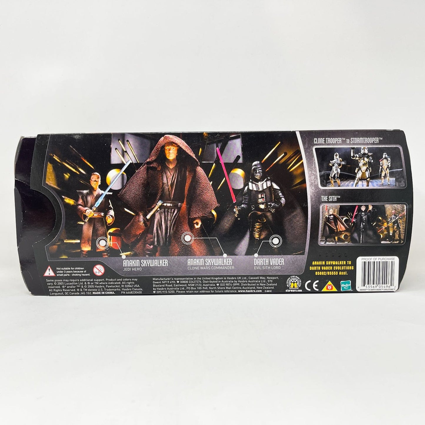 Vintage Hasbro Star Wars Mid MOC Evolutions Anakin Skywalker to Darth Vader Box Set - Hasbro Saga Legends