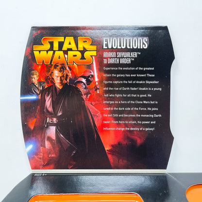 Vintage Hasbro Star Wars Mid MOC Evolutions Anakin Skywalker to Darth Vader Box Set - Hasbro Saga Legends