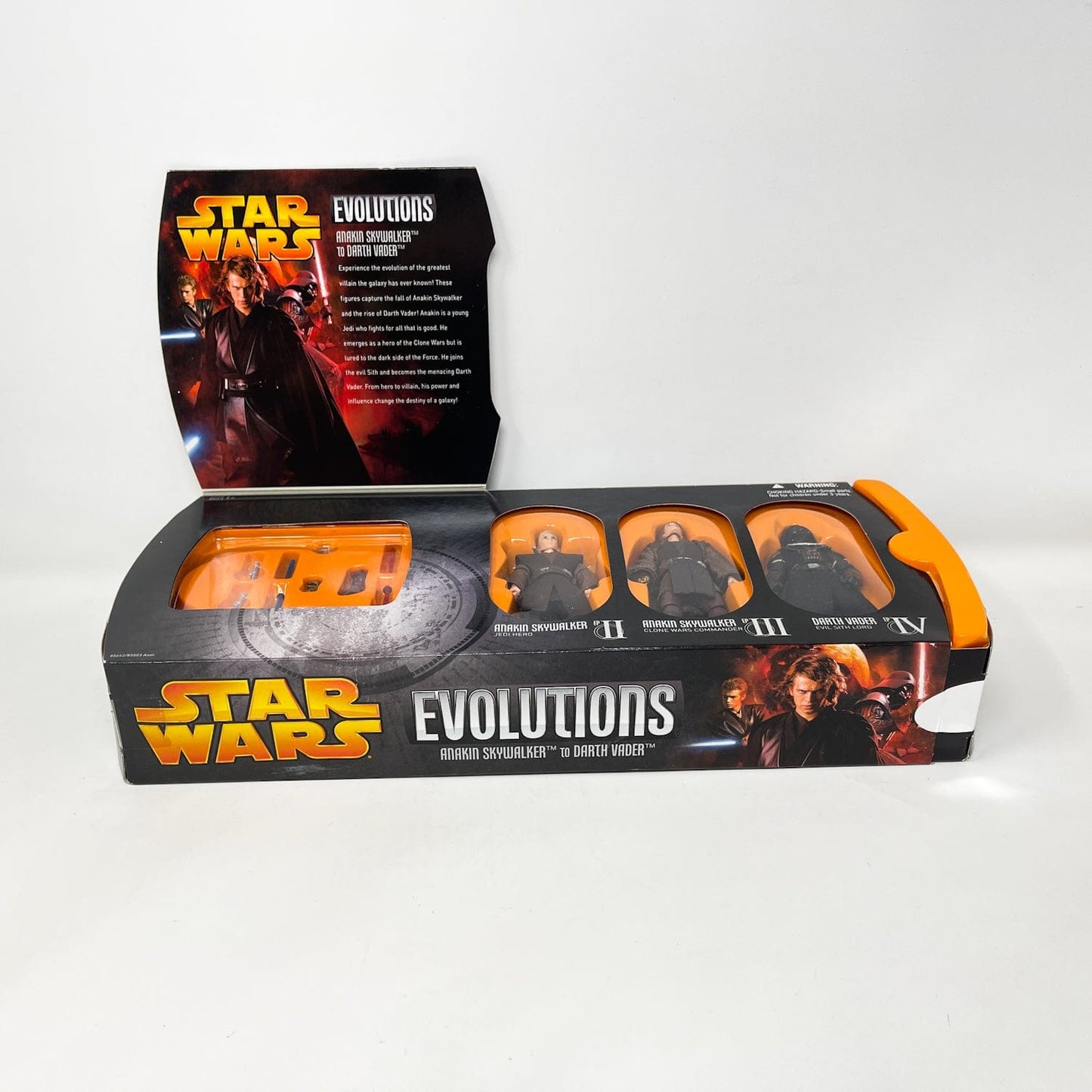 Vintage Hasbro Star Wars Mid MOC Evolutions Anakin Skywalker to Darth Vader Box Set - Hasbro Saga Legends