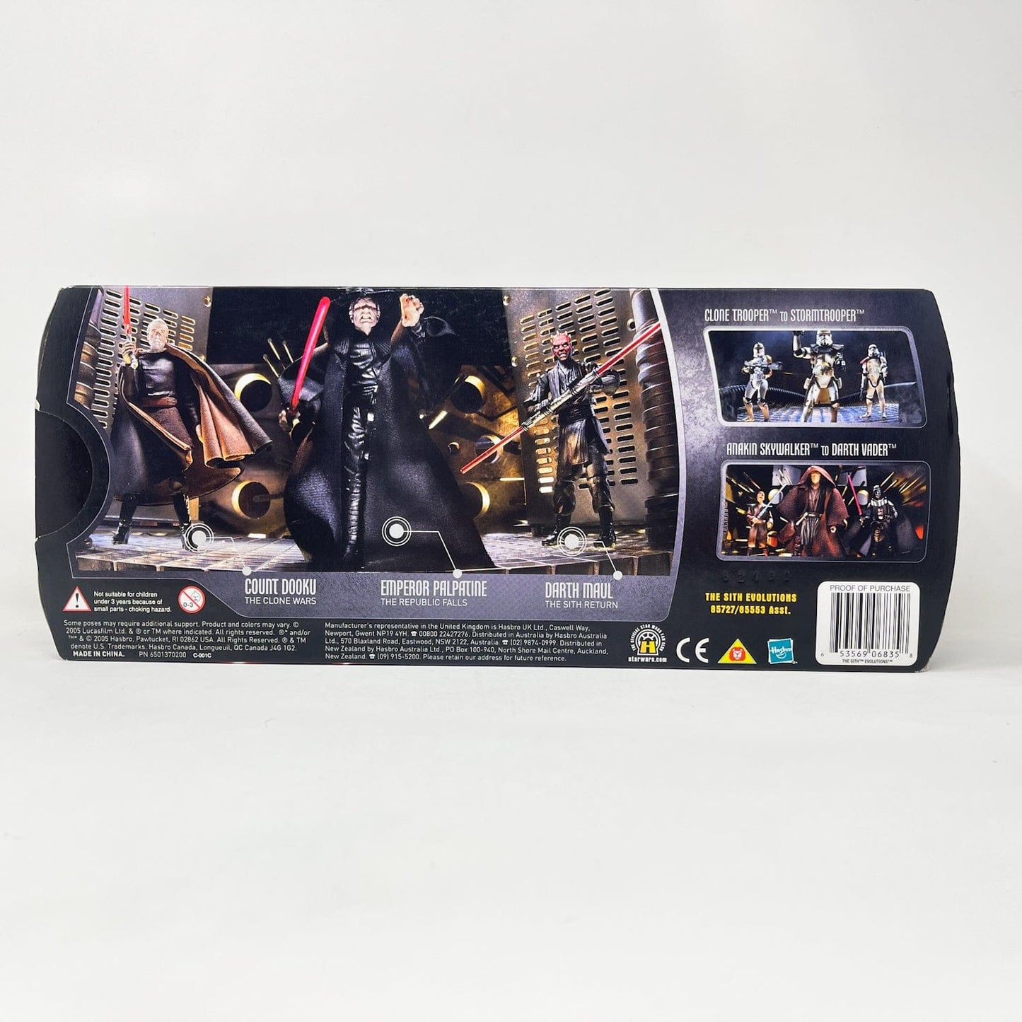Vintage Hasbro Star Wars Mid MOC Evolutions The Sith Box Set - Hasbro Saga Legends Battle Pack