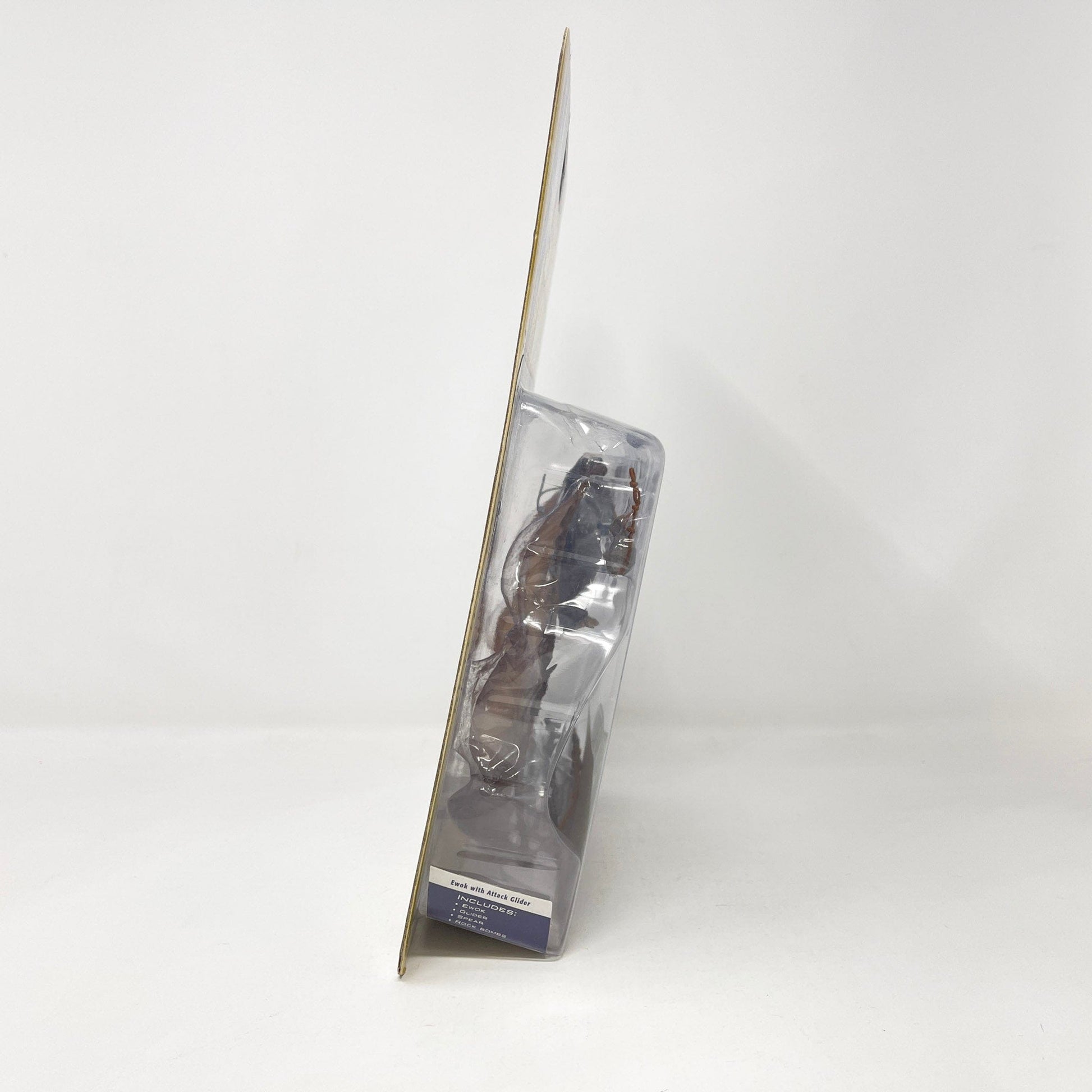 Vintage Hasbro Star Wars Mid MOC Ewok with Attack Glider (Assault on Endor) - ROTJ (2004) - Hasbro SAGA Ultra Star Wars 3.75" Deluxe Figure Set