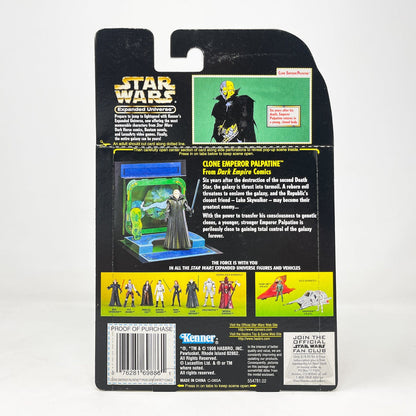 Vintage Hasbro Star Wars Mid MOC Expanded Universe Clone Emperor Palpatine - Hasbro Power of the Force 2