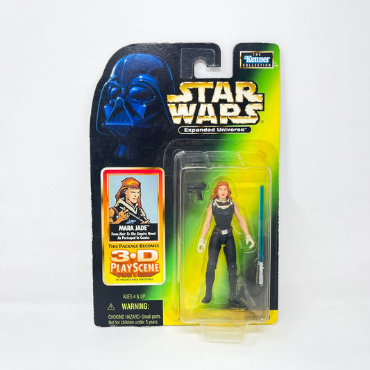 Vintage Hasbro Star Wars Mid MOC Expanded Universe Mara Jade - Hasbro Power of the Force 2