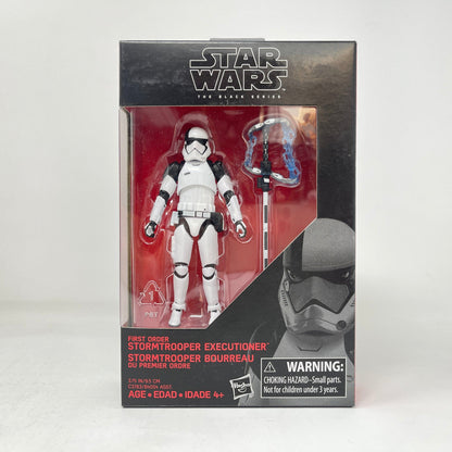 Vintage Hasbro Star Wars Mid MOC First Order Stormtrooper Executioner (Walmart Excl.) - Hasbro 2017 3.75" Black Series Star Wars Action Figure