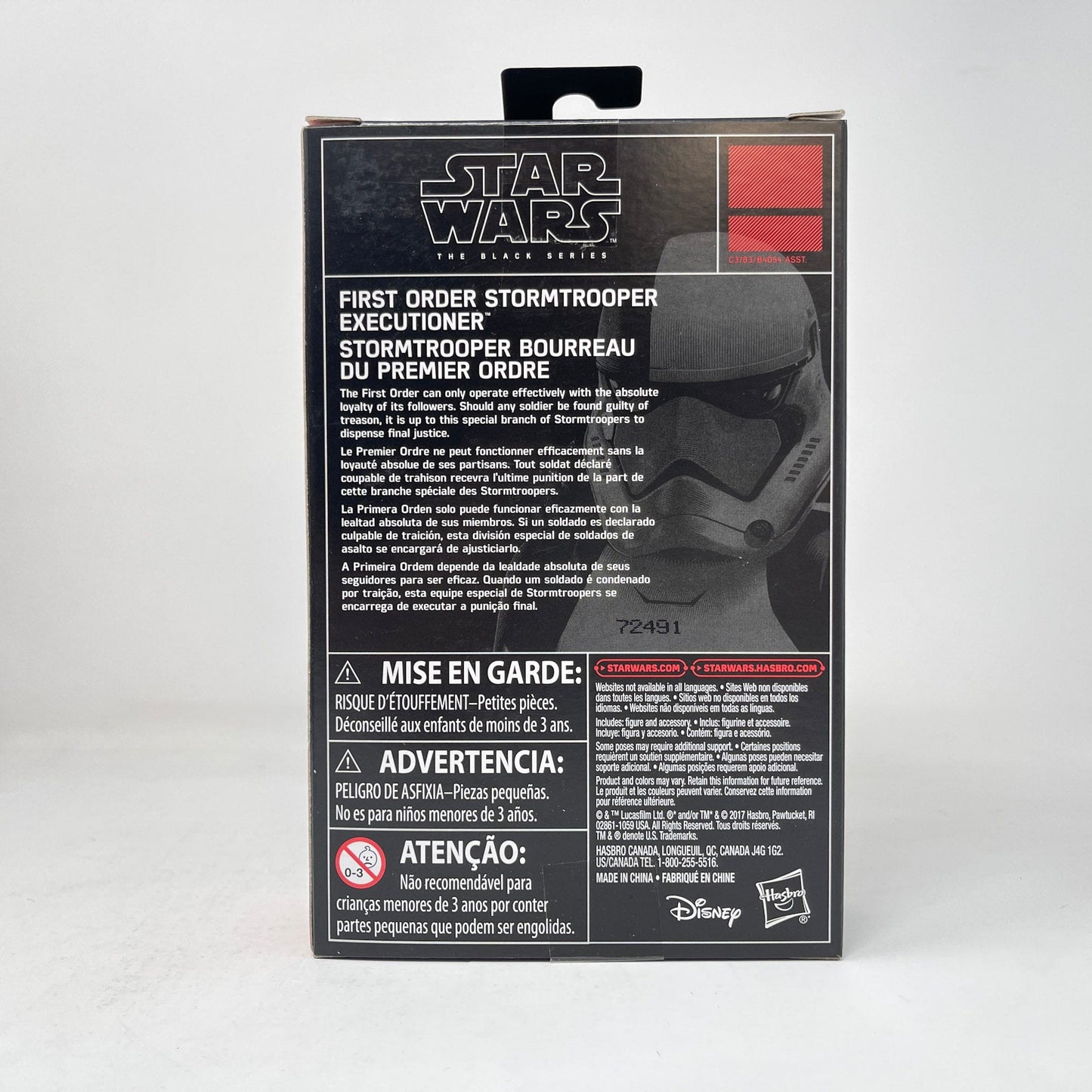 Vintage Hasbro Star Wars Mid MOC First Order Stormtrooper Executioner (Walmart Excl.) - Hasbro 2017 3.75" Black Series Star Wars Action Figure