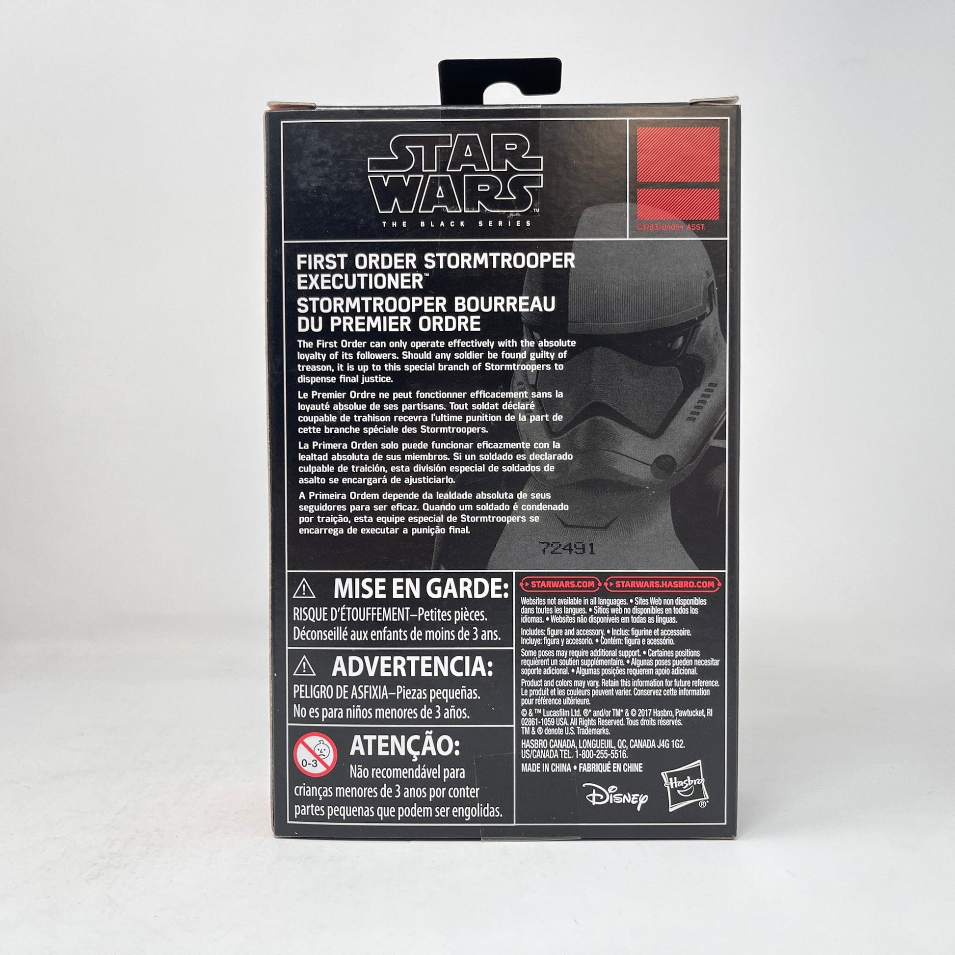 Vintage Hasbro Star Wars Mid MOC First Order Stormtrooper Executioner (Walmart Excl.) - Hasbro 2017 3.75" Black Series Star Wars Action Figure