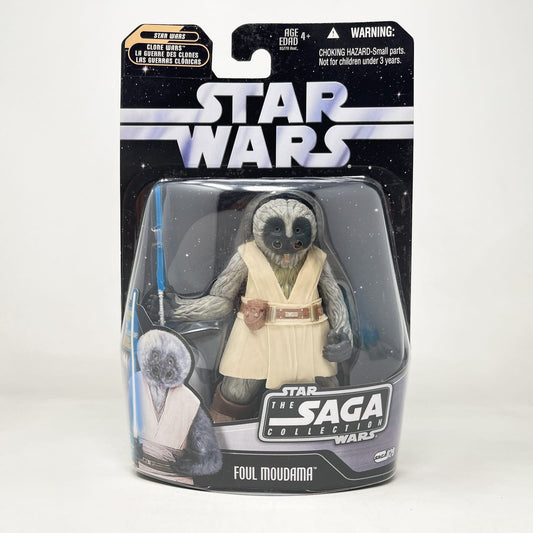 Vintage Hasbro Star Wars Mid MOC Foul Moudama #29 - Hasbro Saga Collection (2006)