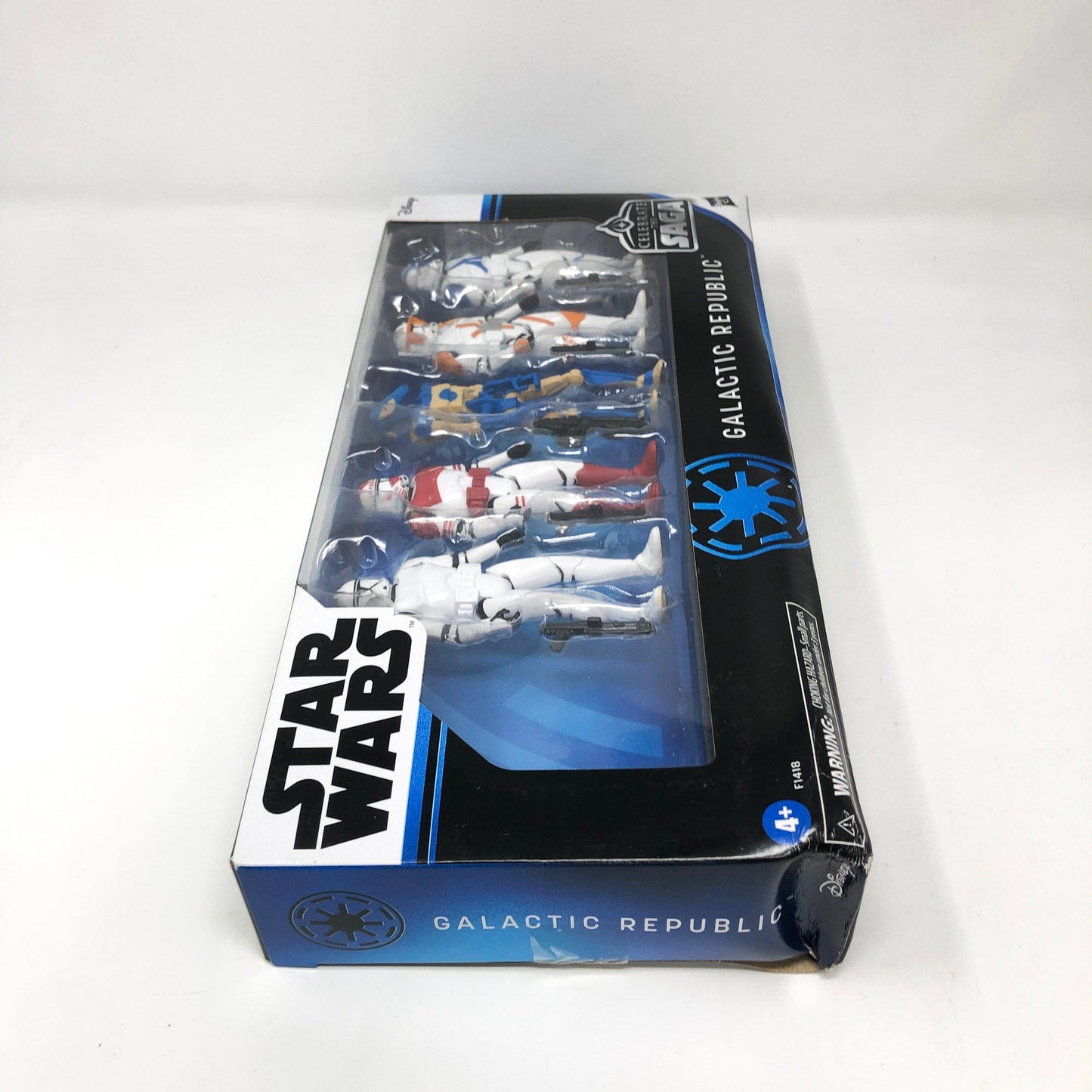 Vintage Hasbro Star Wars Mid MOC Galactic Republic (Celebrate the Saga) - 5 Figure Clone Wars Set - 3.75" Hasbro Saga Collection