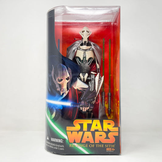 Vintage Hasbro Star Wars Mid MOC General Grievous 12" Figure – Hasbro Star Wars Revenge of the Sith (2005)