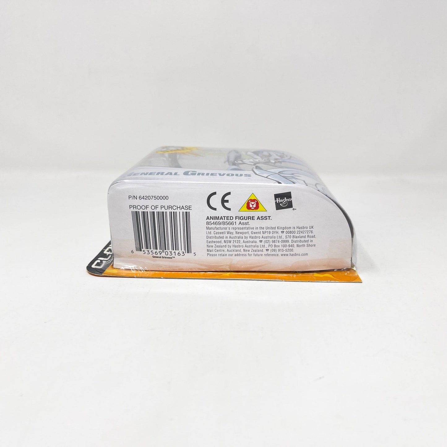 Vintage Hasbro Star Wars Mid MOC General Grievous (2005) - Hasbro Tarkovsky Clone Wars Animated Figure MOC