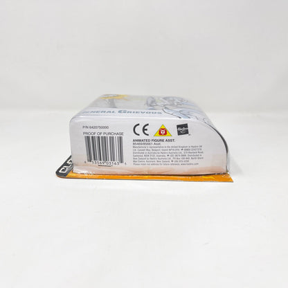 Vintage Hasbro Star Wars Mid MOC General Grievous (2005) - Hasbro Tarkovsky Clone Wars Animated Figure MOC