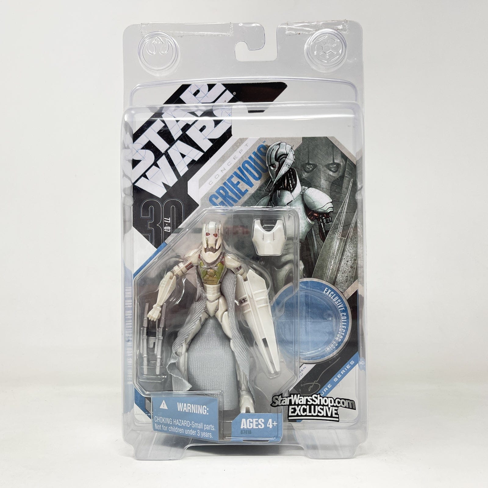 Vintage Hasbro Star Wars Mid MOC General Grievous (Concept) - Hasbro 30th Anniversary Collection 3.75"