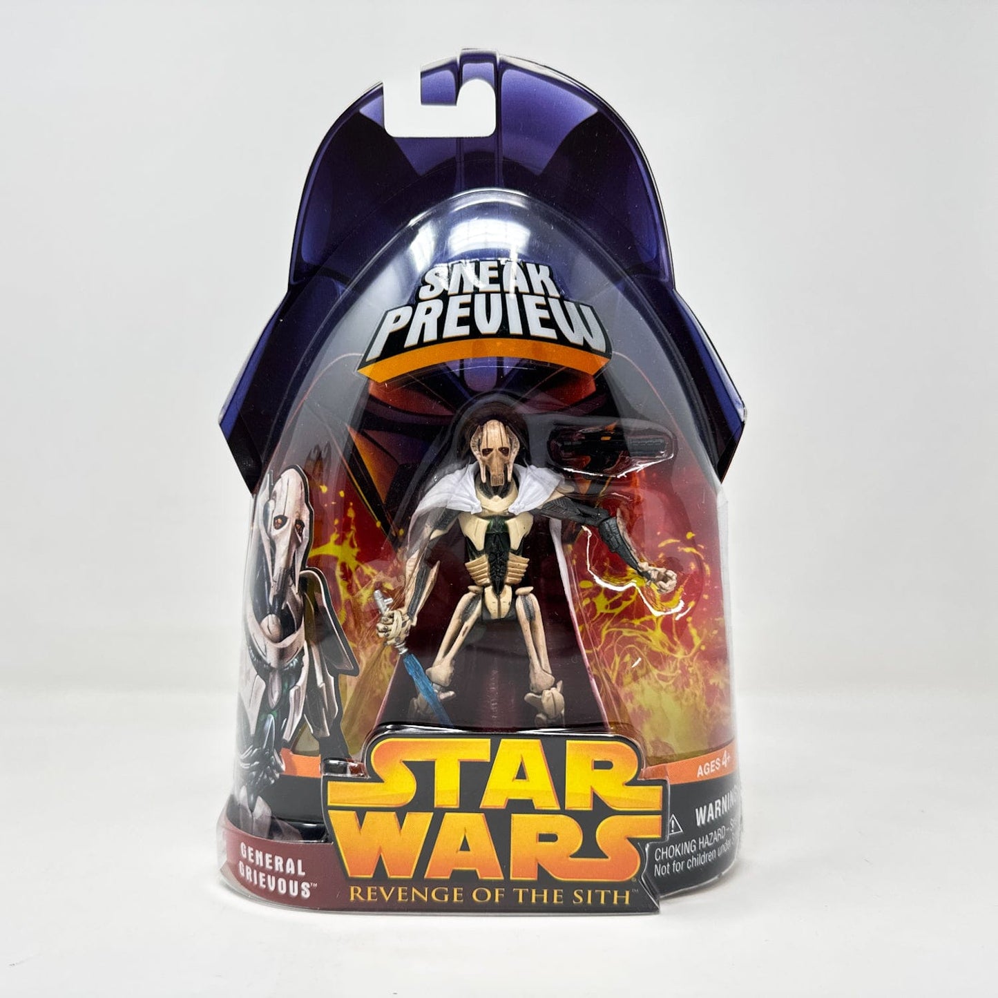 Vintage Hasbro Star Wars Mid MOC General Grievous Sneak Preview #1 of 4 - Hasbro ROTS 2005