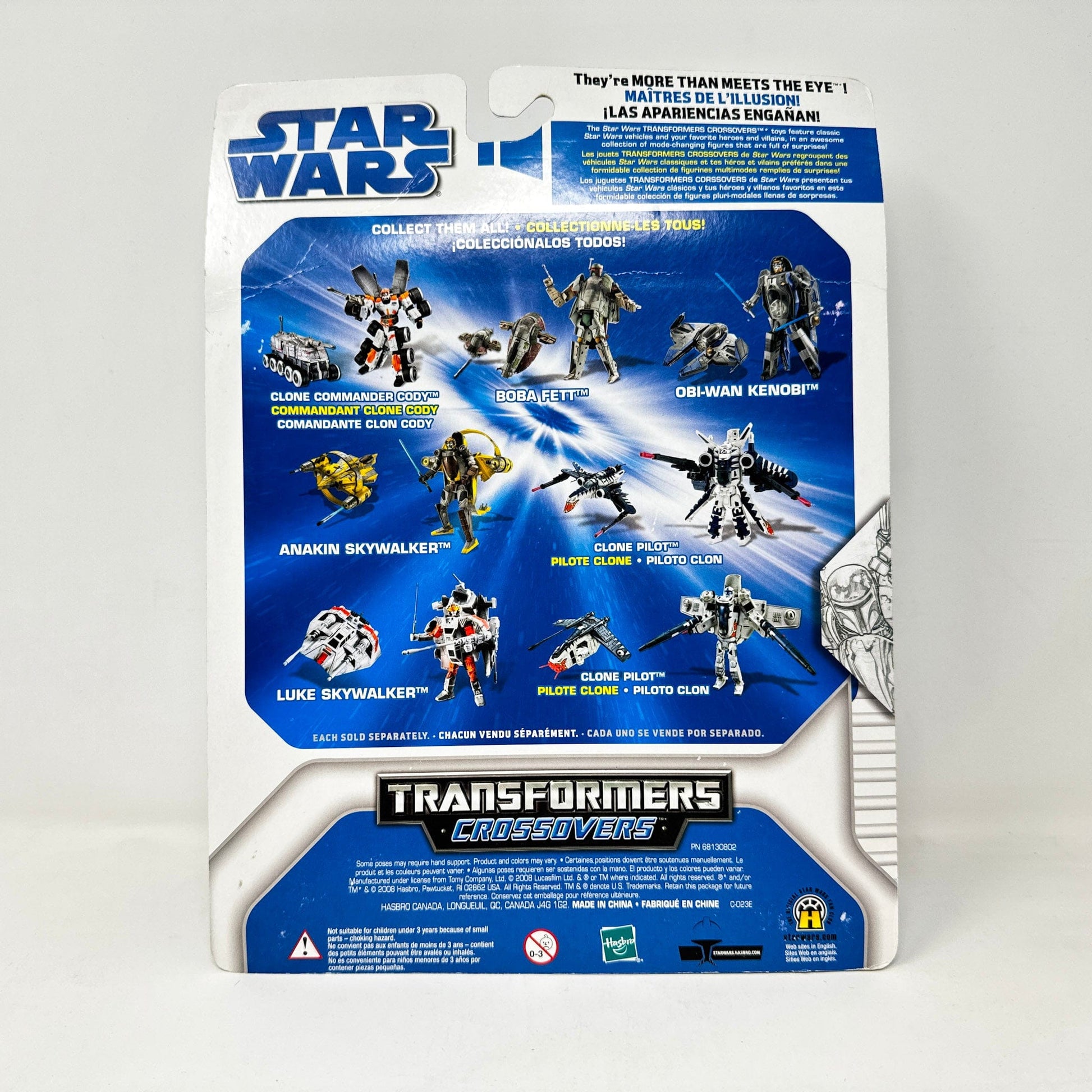 Vintage Hasbro Star Wars Mid MOC General Grievous to Starfighter (2008) -  Hasbro Star Wars / TRANSFORMERS Crossovers