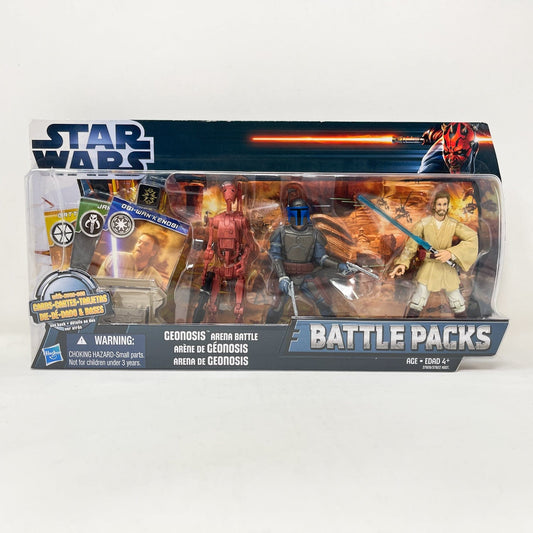 Vintage Hasbro Star Wars Mid MOC Geonosis Arena Battle – The Clone Wars Battle Packs (2011)
