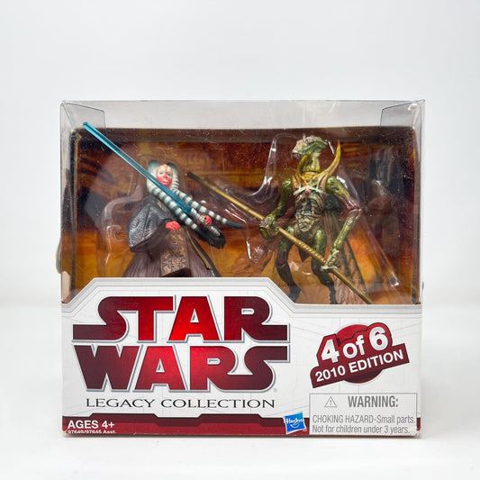 Vintage Hasbro Star Wars Mid MOC Geonosis Arena Showdown 2-Pack #4 - Hasbro Legacy Collection (2010)